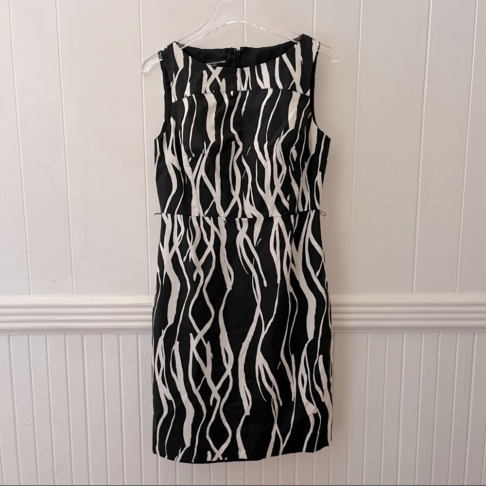 Jones New York Collection Abstract Dress